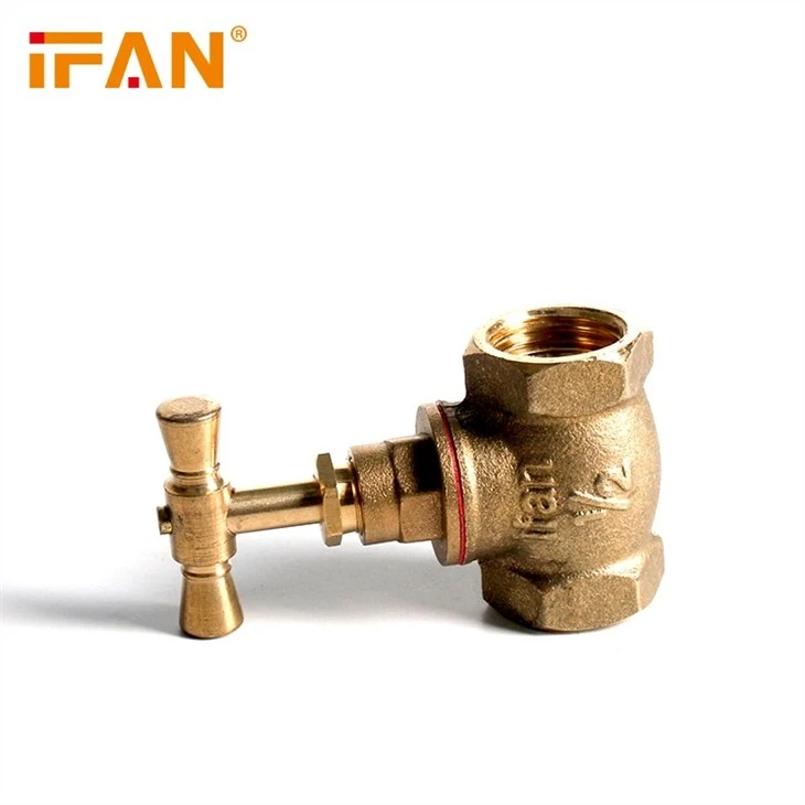 Brass Double Female Bibcock