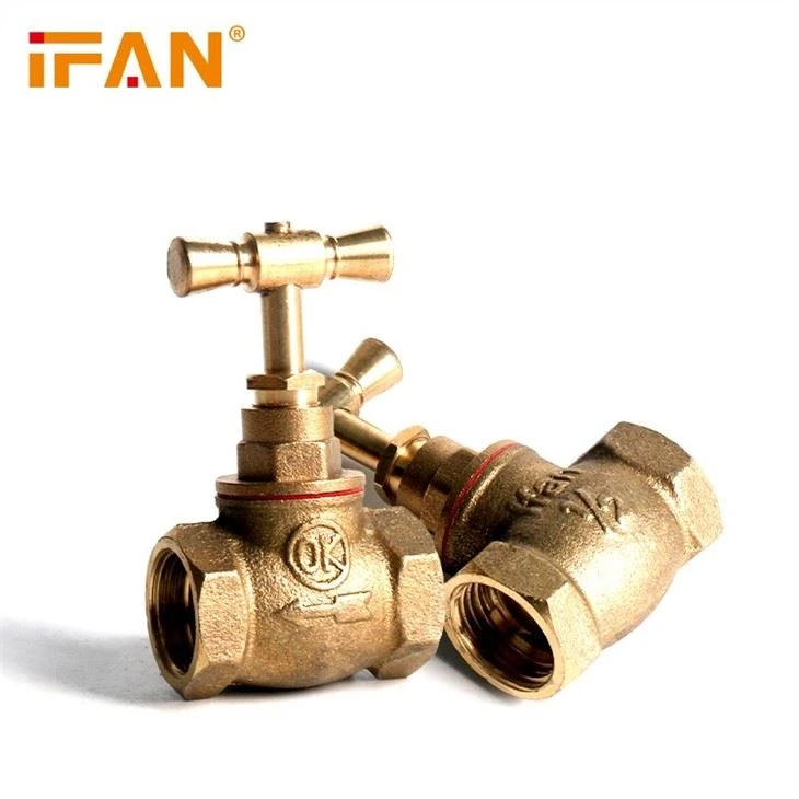 Brass Double Female Bibcock
