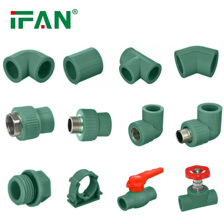 IFAN Dark Green PPR Fittings (2)