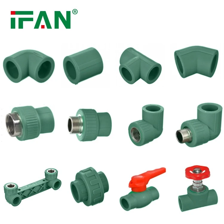 IFAN Dark Green PPR Fittings (3)